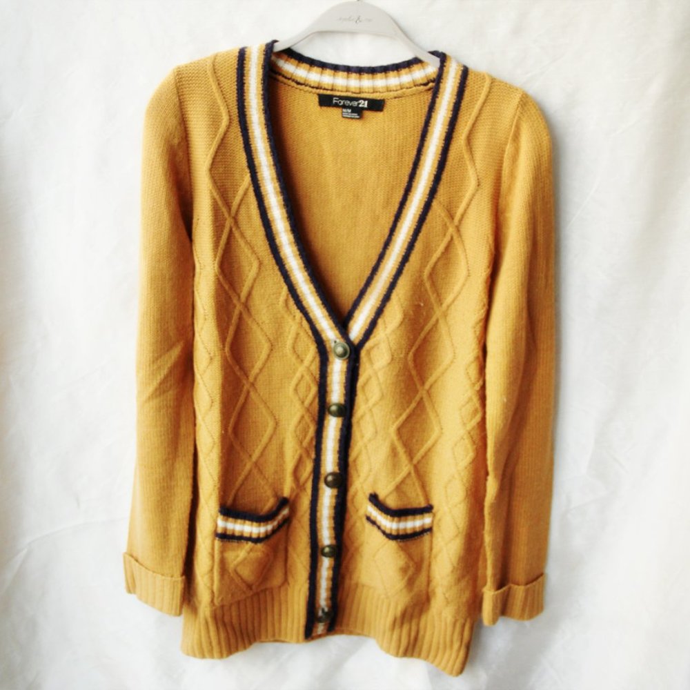 Varsity Stripe Cardigan
